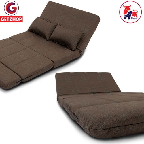 Getzhop เตียง โซฟาเบด โซฟาเก้าอี้ญี่ปุ่น โครงเหล็ก ปรับระดับได้ Kino Sofa bed รุ่น K066 ขนาด