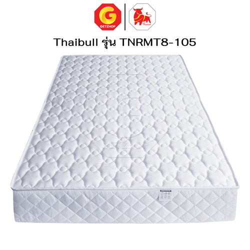 HLTBEMNN00027-5 Thaibull ที่นอน PE เบาะเตียงนอน พับได้ 2 ตอน เบาะรองพื้น Topper ขนาด 3.5 ฟุต หนา 8 นิ้ว รุ่น TNRMT8-105 (หุ้มด้วยผ้า)