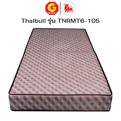 Thaibull ที่นอน โฟมเสริมฟองน้ำ เบาะรองนอน MATTRESS ขนาด 3.5 ฟุต หนา 6 นิ้ว รุ่น TNRMT6-105