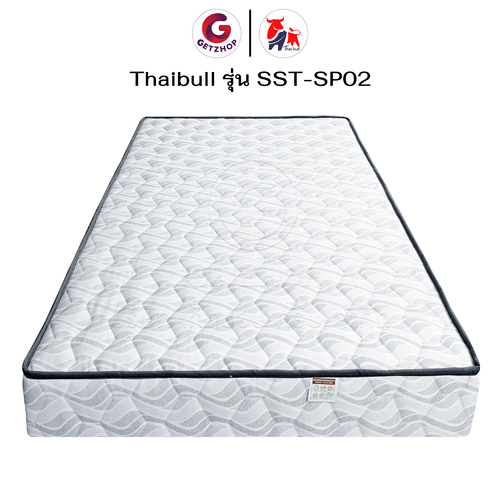 HLTSPCNN00002-3 Thaibull ที่นอนท็อปเปอร์ 2 พับ เบาะพับได้ ขนาด 3.5 ฟุต หนา 8.5 นิ้ว รุ่น SST-SP02 (สัมผัสนุ่มแน่น มีน้ำหนัก)