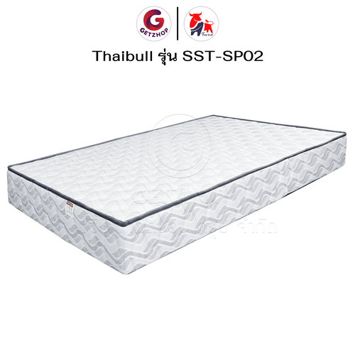 HLTSPCNN00002-4 Thaibull ที่นอนท็อปเปอร์ 2 พับ เบาะพับได้ ขนาด 3.5 ฟุต หนา 8.5 นิ้ว รุ่น SST-SP02 (สัมผัสนุ่มแน่น มีน้ำหนัก)